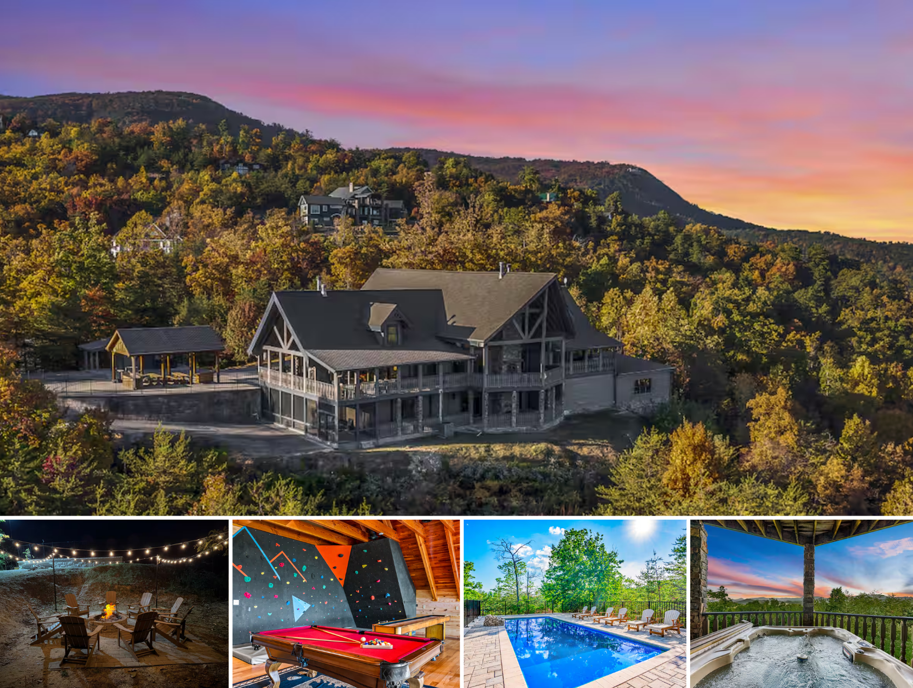 Majestica Lodge - Rock Wall -Outdoor Pool - Arcades - Views! photo 3